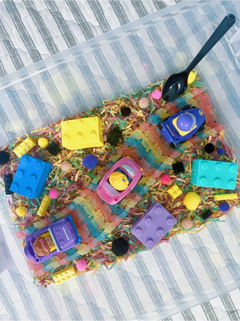 Racing Through Lego Land Sensory Kit - Kids Toys